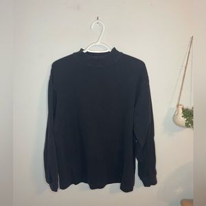 Greg Norman Collection Mock Neck black long sleeve